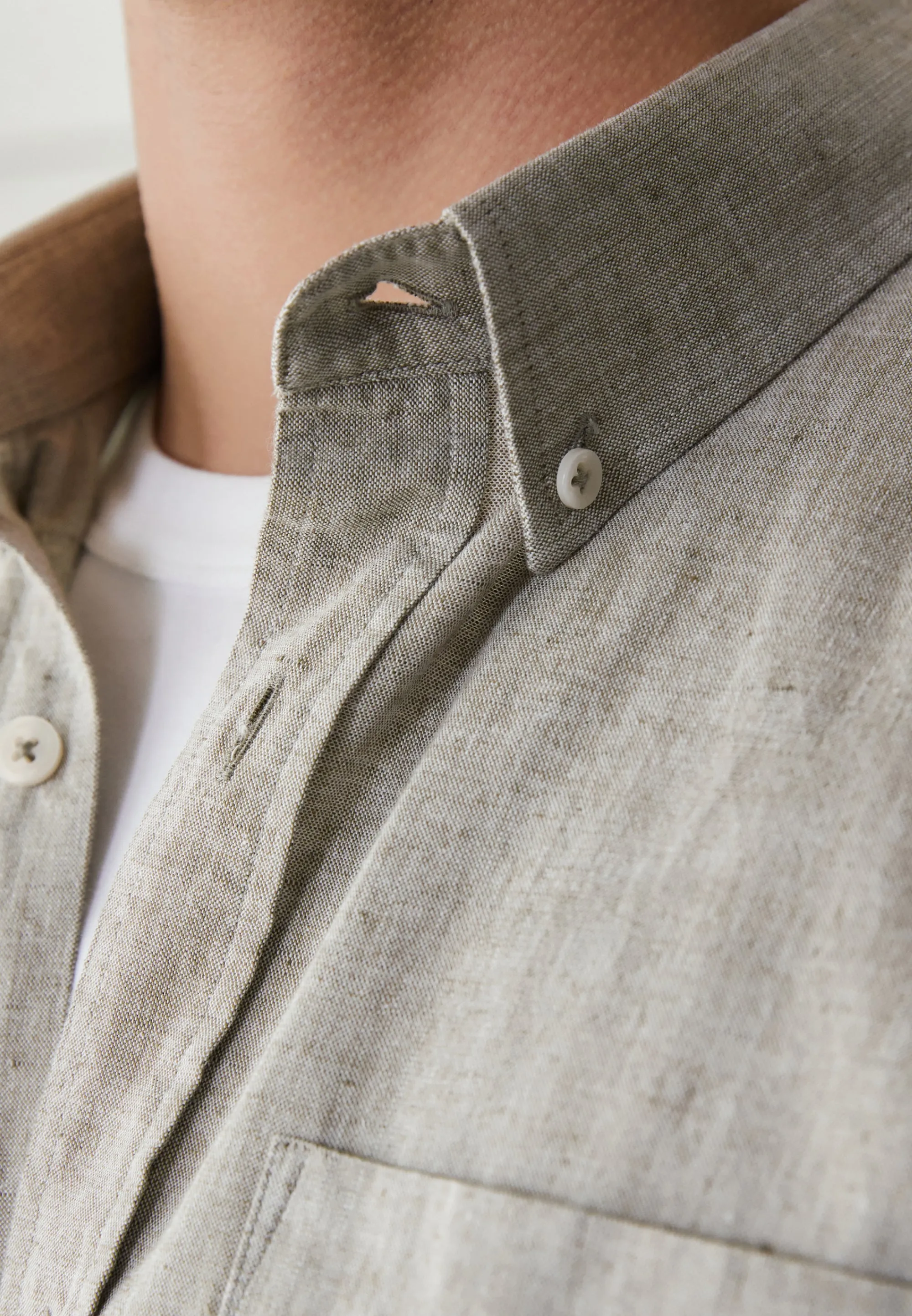 La chemise coton lin